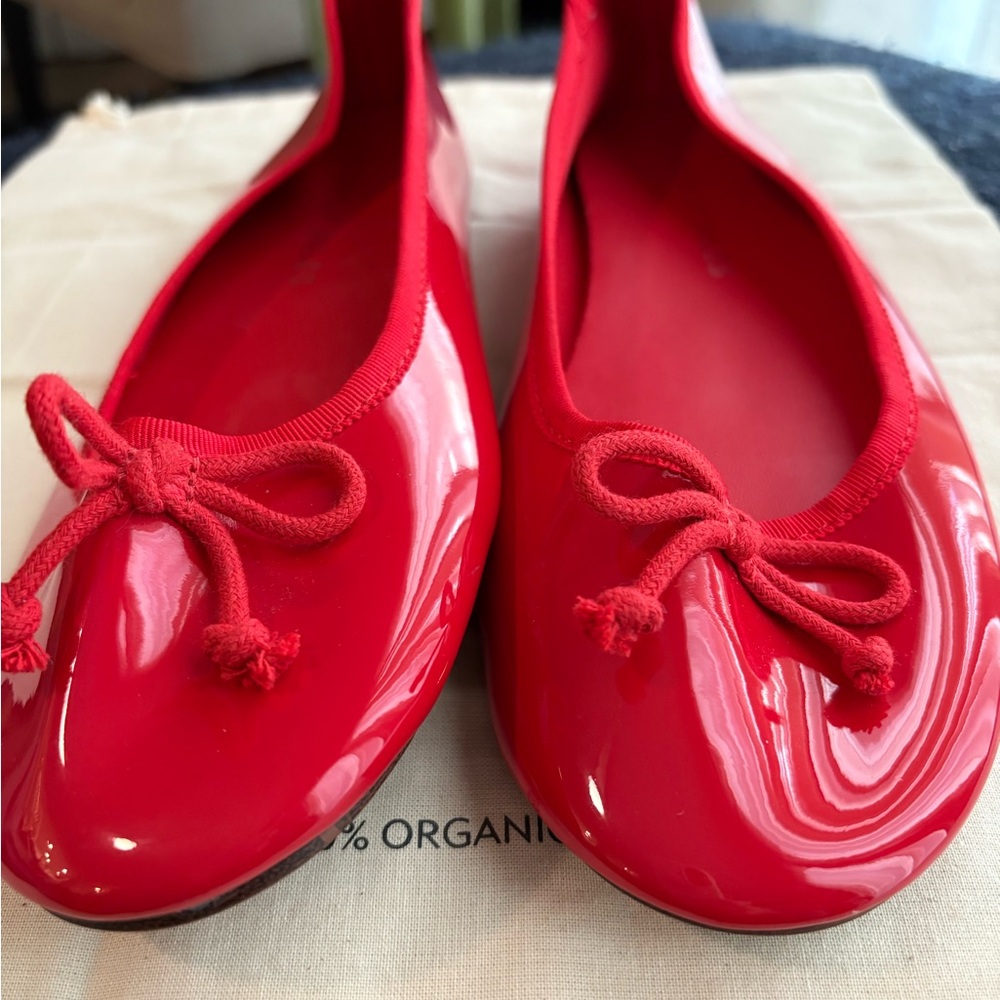 Sincerly Jules Red Ballet Flats